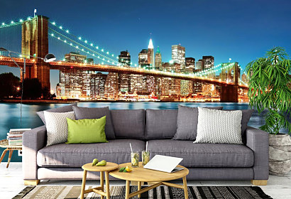 Fototapeta Nočný Manhattan New York 1473